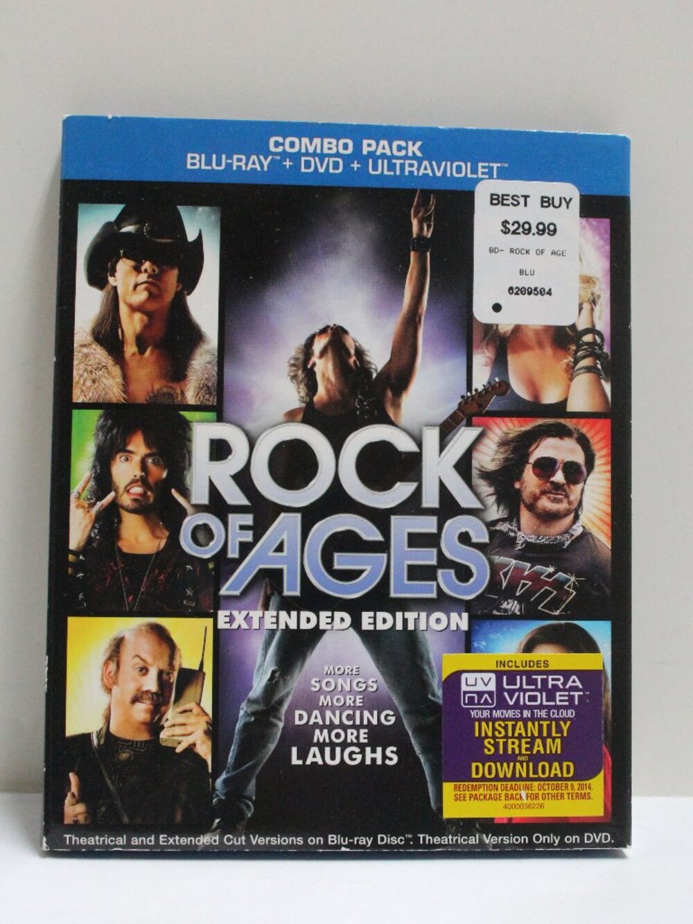 Rock of Ages Extended Edition Combo Pack Blu-Ray DVD